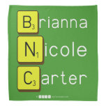 Brianna
 Nicole
 Carter  Bandana