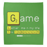 Game
 Letter  me n my life
 Tile TABASSUM  Bandana
