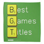 Best
 Games
 Titles  Bandana