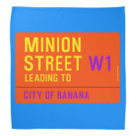 Minion Street  Bandana
