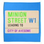 Minion Street  Bandana
