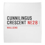 Cunnilingus  crescent  Bandana