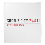 Cronje City  Bandana