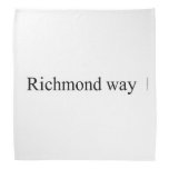 Richmond way  Bandana