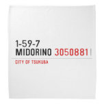 1-59-7  MIDORINO  Bandana