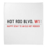 Hot Rod Blvd.  Bandana