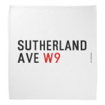 Sutherland ave  Bandana