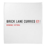 brick lane curries  Bandana