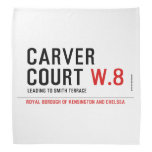 CARVER COURT  Bandana