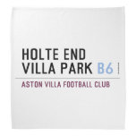 HOLTE END VILLA PARK  Bandana