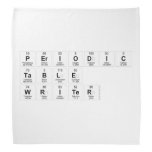 Periodic Table Writer  Bandana