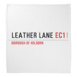 Leather Lane  Bandana