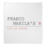 franco    mabila's  Bandana