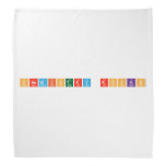 Chemistry Rocks  Bandana