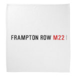 FRAMPTON ROW  Bandana