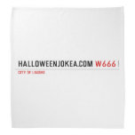 Halloweenjokea.com  Bandana