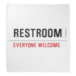 Restroom  Bandana