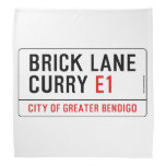 Brick Lane Curry  Bandana