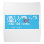 boothtown boys  brigade  Bandana