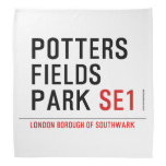potters fields park  Bandana