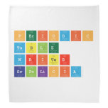 Periodic
 Table
 Writer
 srpolicia  Bandana