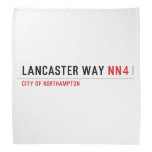 Lancaster Way  Bandana
