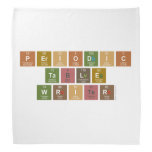 Periodic
 Table
 Writer  Bandana