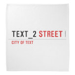 TEXT_2  Bandana