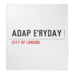 ADAP E'ryday  Bandana