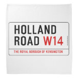 Holland Road  Bandana