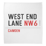 West End  Lane  Bandana