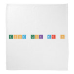 good luck mr h  Bandana