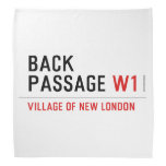 Back Passage  Bandana