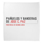 PaÑuelos y Banderas DE  Bandana