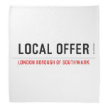 Local offer  Bandana