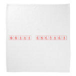 Seasons Greetings  Bandana