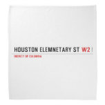 houston elemnetary st  Bandana