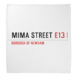 MIMA STREET  Bandana