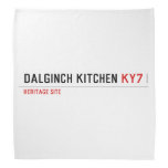 Dalginch Kitchen  Bandana