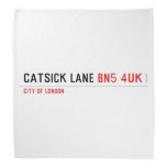 Catsick Lane  Bandana
