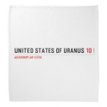 United States of Uranus  Bandana
