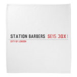 Station barbers   Bandana