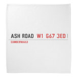 Ash road   Bandana
