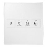 JULIA  Bandana