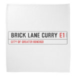 Brick Lane Curry  Bandana