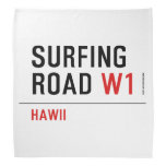 Surfing Road  Bandana
