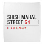 SHISH MAHAL  Street  Bandana