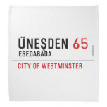 Üneşden  Bandana