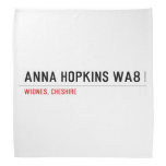 Anna Hopkins WA8  Bandana