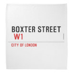 Boxter Street    Bandana